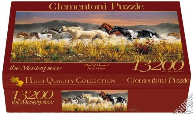 Clementoni: Puzzle 13200 Pz - High Quality Collection - Band Of Thunder puzzle di Clementoni