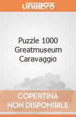 Puzzle 1000 Greatmuseum Caravaggio puzzle di Clementoni