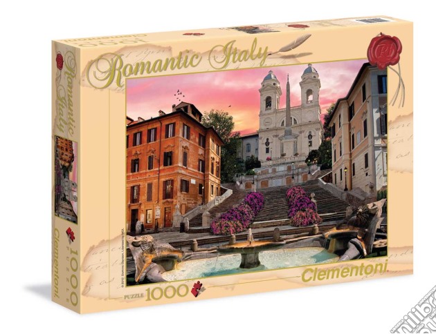Puzzle 1000 Pz - Romantic Italy - Roma puzzle