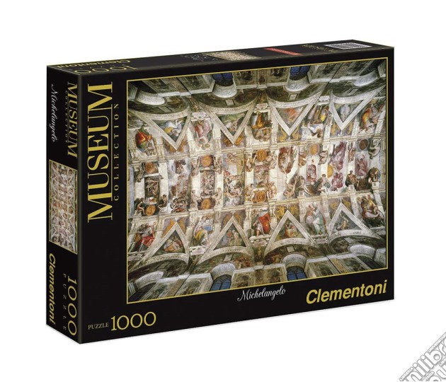 Puzzle1000 museum volta Cappella sistina puzzle di Clementoni