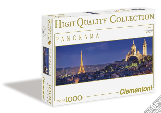 Puzzle 1000 Pz - High Quality Collection - Panorama - Serata A Parigi puzzle
