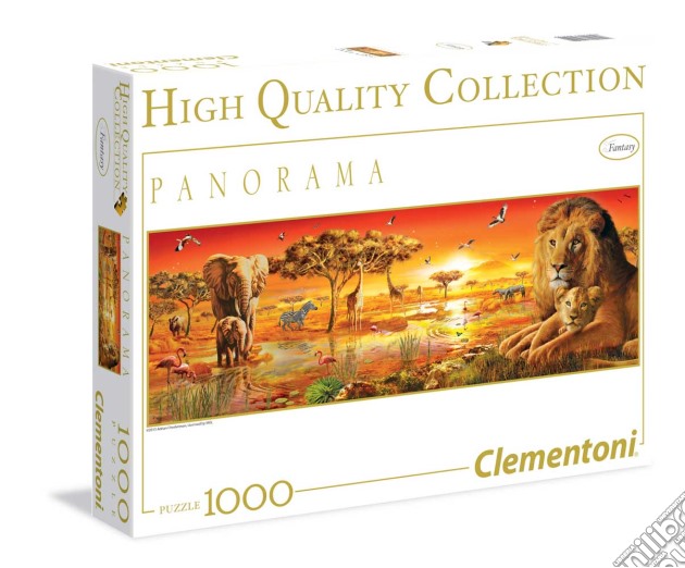 Puzzle 1000 Pz - High Quality Collection - Panorama - African Savannah puzzle