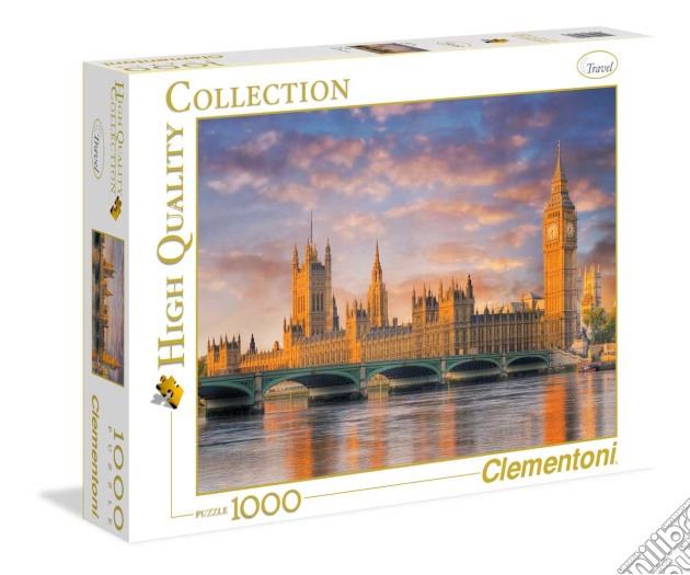 Puzzle 1000 Pz - High Quality Collection - London Houses Of Parliament puzzle