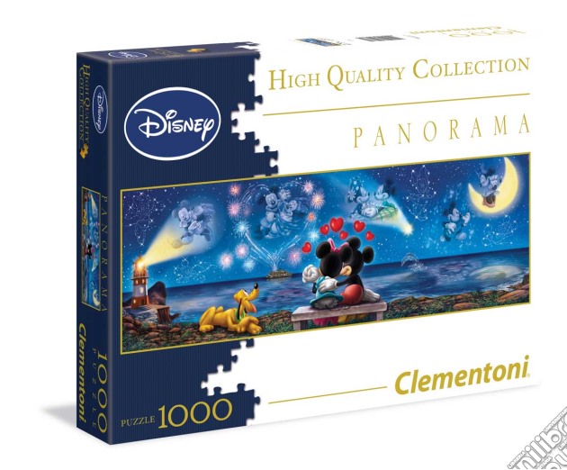 Puzzle 1000 Pz - Disney Panorama Collection - Topolino E Minnie puzzle