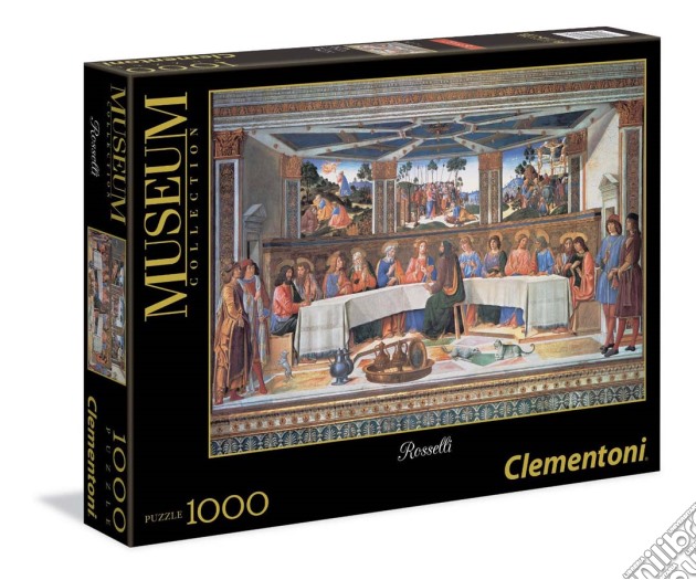 Puzzle - Vaticano 1000 Pz - Rosselli - L'Ultima Cena puzzle di Clementoni