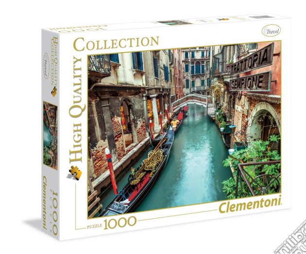 Puzzle 1000 Pz - High Quality Collection - Venice Canal puzzle