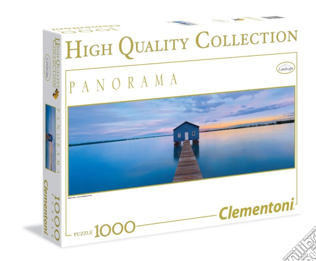 Puzzle 1000 Pz - High Quality Collection - Panorama - Blue Calm puzzle