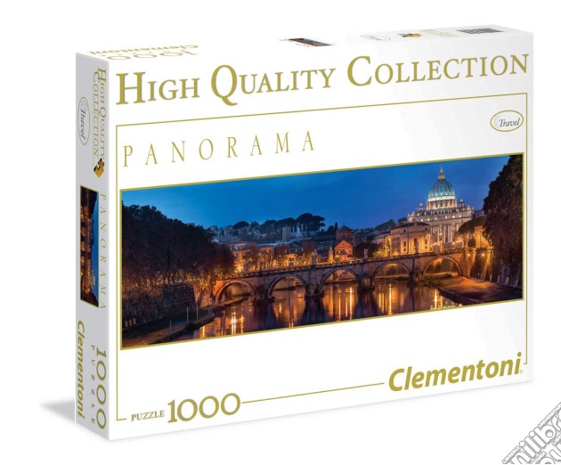 Puzzle 1000 Pz - High Quality Collection - Panorama - Roma puzzle