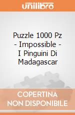 Puzzle 1000 Pz - Impossible - I Pinguini Di Madagascar puzzle