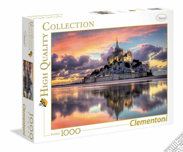 Clementoni: Puzzle 1000 Pz - High Quality Collection - Le Magnifique Mont Saint-Michel puzzle