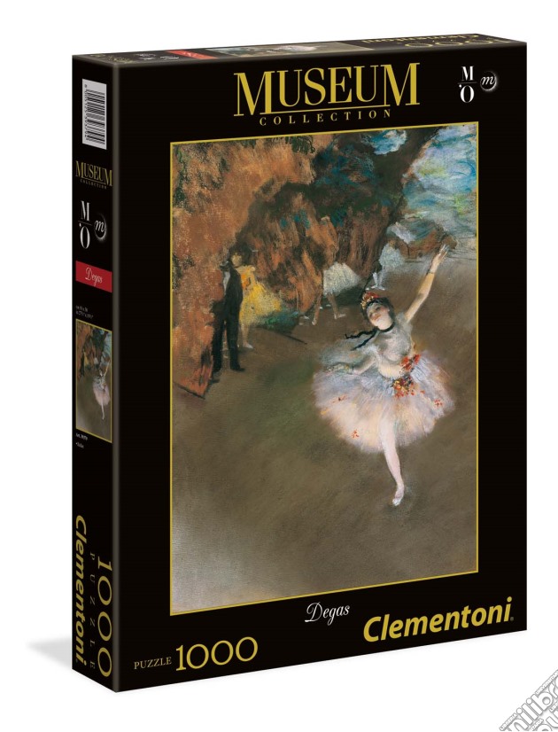 Puzzle 1000 Pz - Museum Collection - Musee D'Orsay - Degas - Ballet puzzle di Clementoni