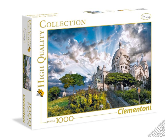 Clementoni: Puzzle 1000 Pz - High Quality Collection - Montmartre puzzle di Clementoni