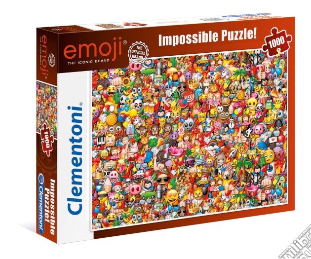 Clementoni: Puzzle 1000 Pz - Impossible Puzzle - Emoji puzzle di Clementoni