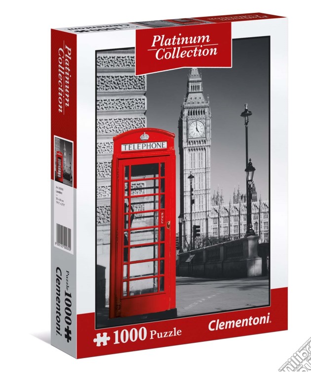 Puzzle 1000 Pz - Platinum Collection - London puzzle di Clementoni