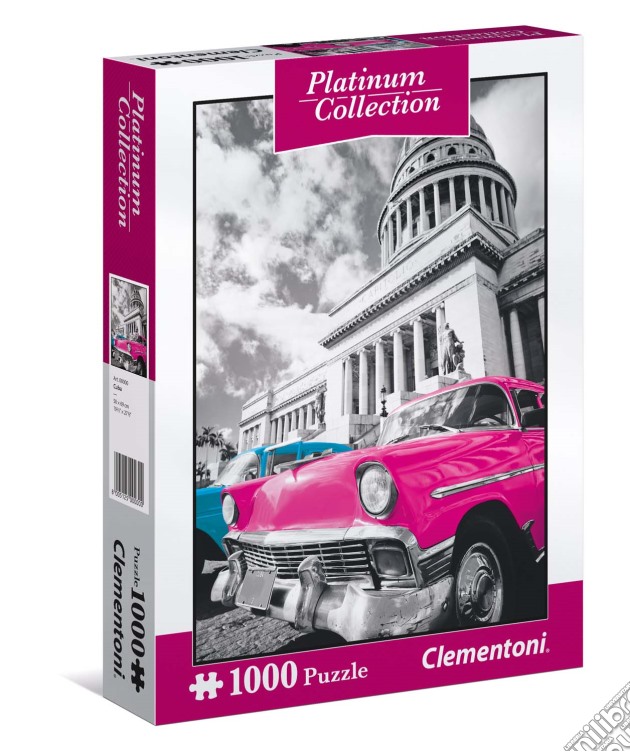 Puzzle 1000 Pz - Platinum Collection - Cuba puzzle di Clementoni
