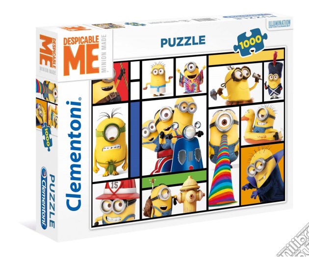 Puzzle 1000 Pz - Minions - Cattivissimo Me 3 puzzle di Clementoni