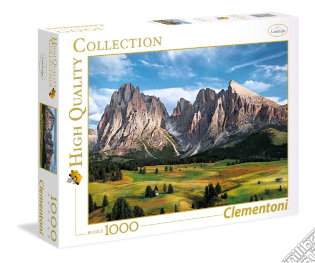 Puzzle 1000 Pz - The Coronation Of The Alps puzzle di Clementoni