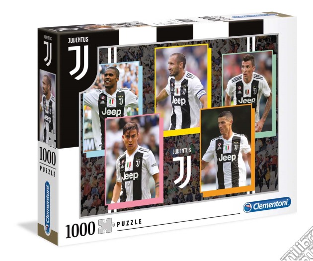 Puzzle 1000 Pz - Juventus 2018 3 puzzle di Clementoni