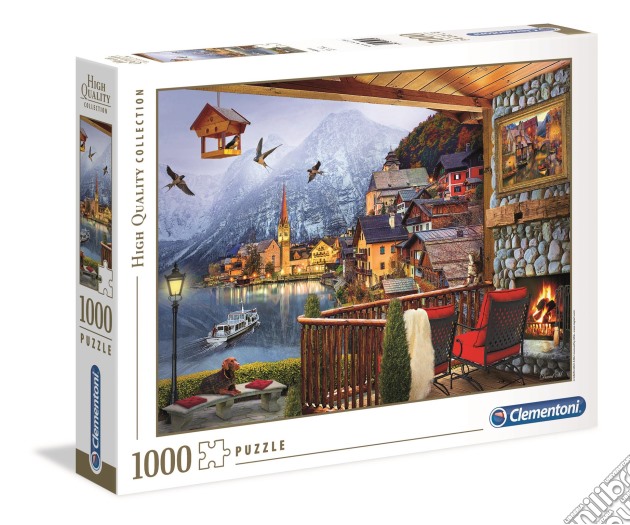 Puzzle 1000 Pz - High Quality Collection - Hallstadt puzzle di Clementoni