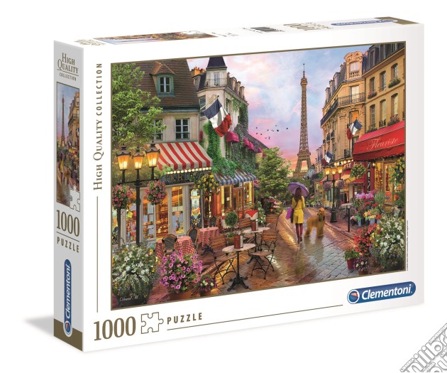 Clementoni: Puzzle 1000 Pz - High Quality Collection - Flowers In Paris puzzle di Clementoni
