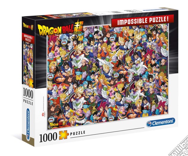 Puzzle 1000 Pz - Impossible Puzzle - Dragon Ball puzzle di Clementoni