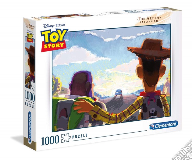 Puzzle 1000 Pz - The Art Of Disney - Tangled puzzle di Clementoni
