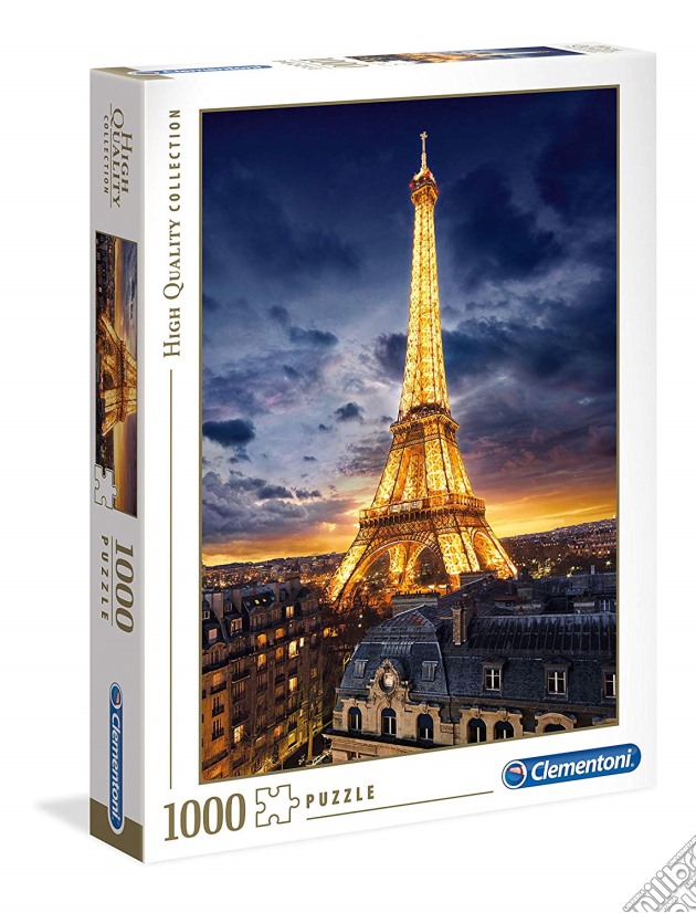 Clementoni: Puzzle 1000 Pz - High Quality Collection - Tour Eiffel puzzle