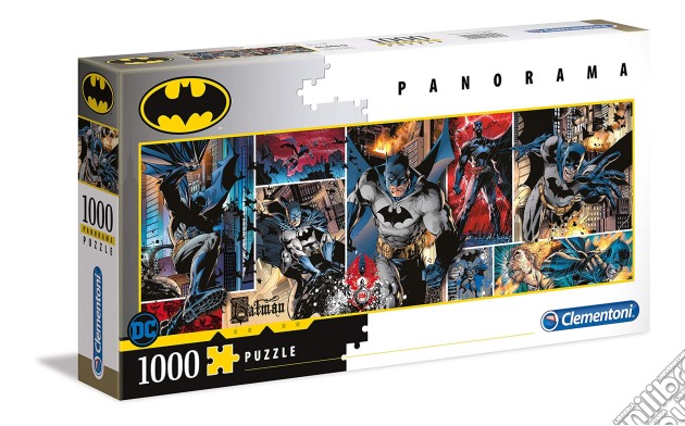 Dc Comics: Clementoni - Puzzle 1000 Pz - Panorama - Batman puzzle