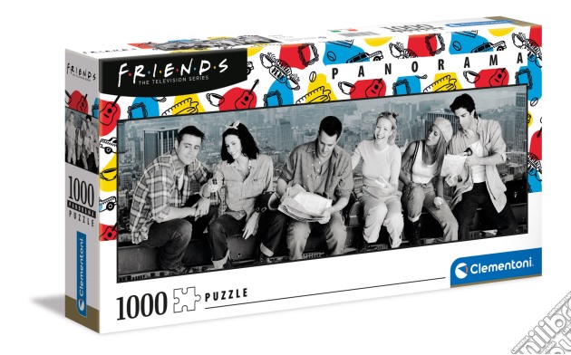 Friends: Clementoni - Panorama Puzzle 1000 Pz puzzle