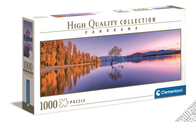 Clementoni: Puzzle 1000 Pz - High Quality Collection - Lake Wanaka Tree (Panorama) puzzle