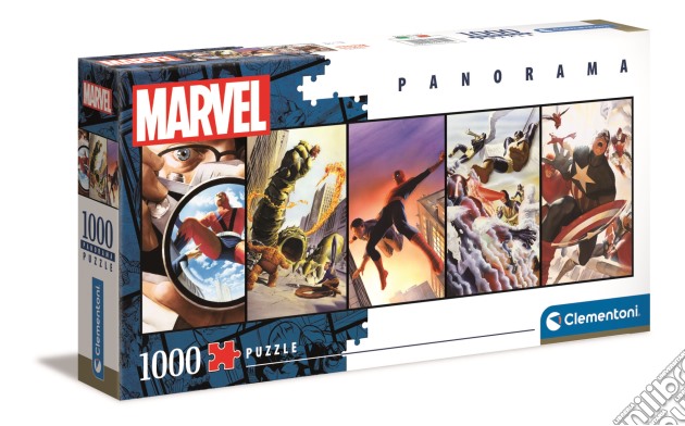 Marvel: Clementoni - Puzzle 1000 Pz - Marvel Panorama Collection puzzle