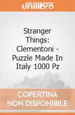 Stranger Things: Clementoni - Puzzle Made In Italy 1000 Pz gioco