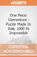 One Piece: Clementoni - Puzzle Made In Italy 1000 Pz Impossible gioco