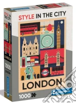Clementoni Puzzle Adulti Style In The City 1000 Pz - London 1000 Compact Pz Made In Italy giochi