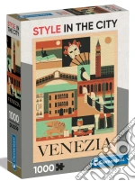 Clementoni Puzzle Adulti Style In The City 1000 Pz - Venezia 1000 Compact Pz Made In Italy giochi