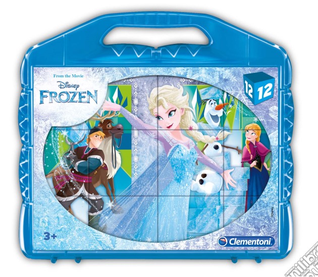 Puzzle Cubi 12 Pz - Frozen puzzle di Clementoni