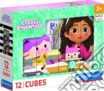 Clementoni: Puzzle Cubi 12 Pz - Gabby's Dollhouse giochi