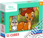Clementoni: Puzzle Cubi 12 Pz - Disney Classic giochi