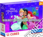 Clementoni: Puzzle Cubi 12 Pz - Disney Princess giochi