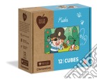 Clementoni: Play For Future: Cubi 12 Pz - Kids giochi