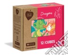 Clementoni: Play For Future: Cubi 12 Pz - Dragons giochi