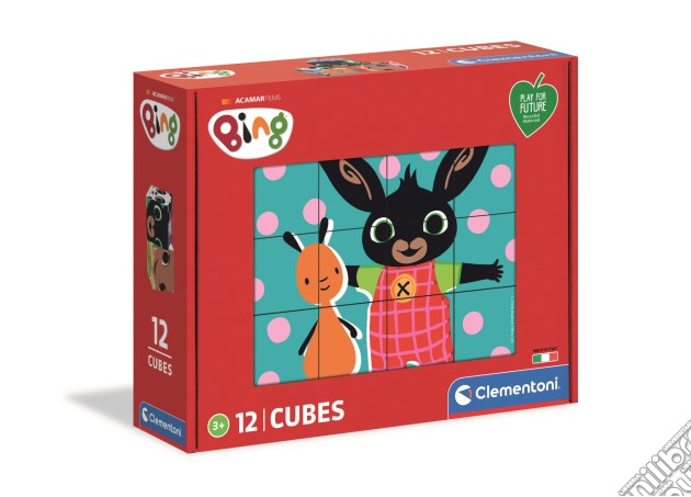Bing: Clementoni - Bing 12 Pz Cubo Play For Future gioco
