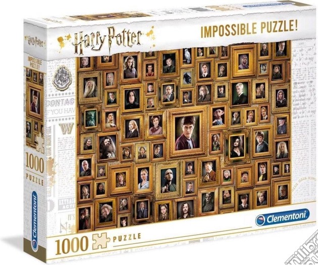 Harry Potter: Clementoni - Puzzle 1000 Pz - Impossible Puzzle puzzle