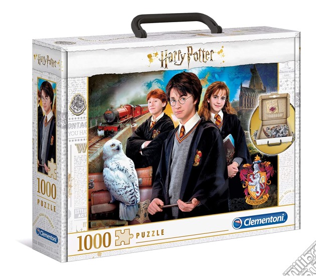 Harry Potter: Clementoni - Puzzle 1000 Pz - Valigetta puzzle