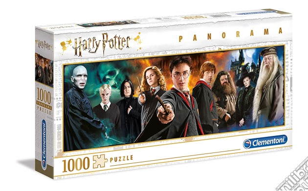 Harry Potter: Clementoni - Puzzle 1000 Pz - Panorama puzzle