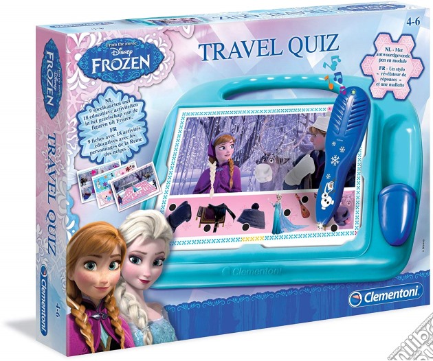 Frozen Travel Quiz gioco di Clementoni