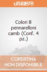 Colori 8 pennarelloni camb (Conf. 4 pz.) gioco di CLEMENTONI