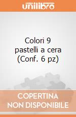 Colori 9 pastelli a cera (Conf. 6 pz) gioco di Clementoni