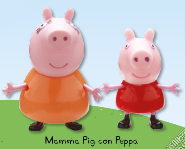 Peppa Pig - Coppia Personaggi Mamma Pig E Peppa gioco di Giochi Preziosi