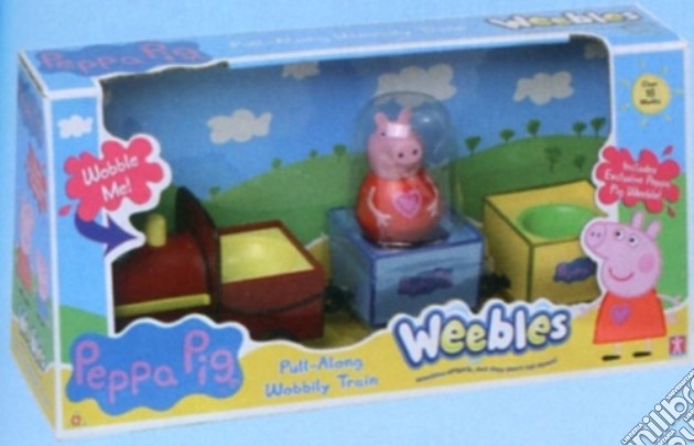 Peppa Pig - Weebles - Il Treno Di Nonno Pig gioco di Giochi Preziosi